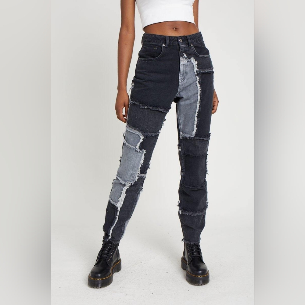 Ragged Priest Patchwork Jeans Size 28